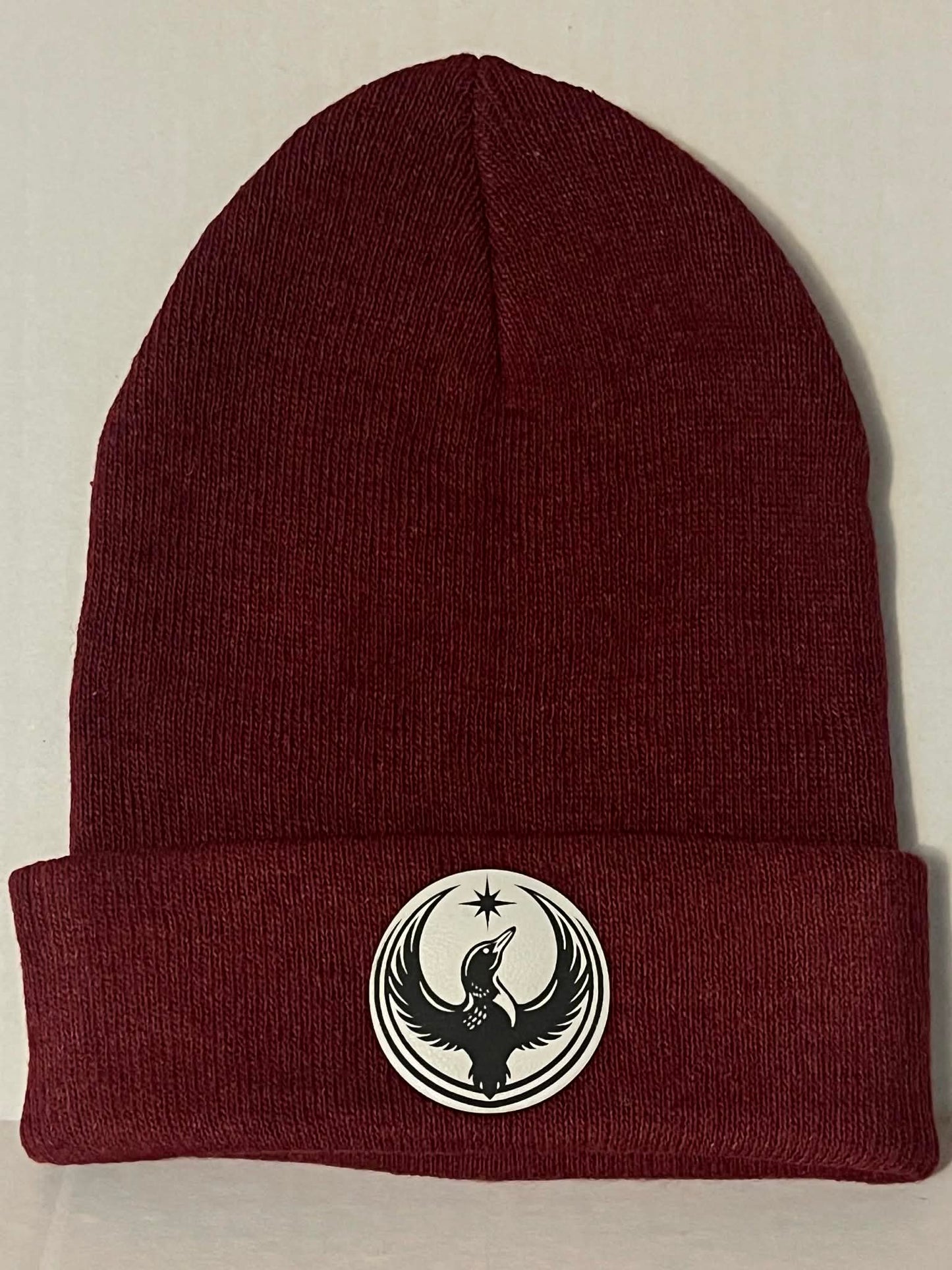 Rebel Loon Winter Hat/Beanie Maroon Hat