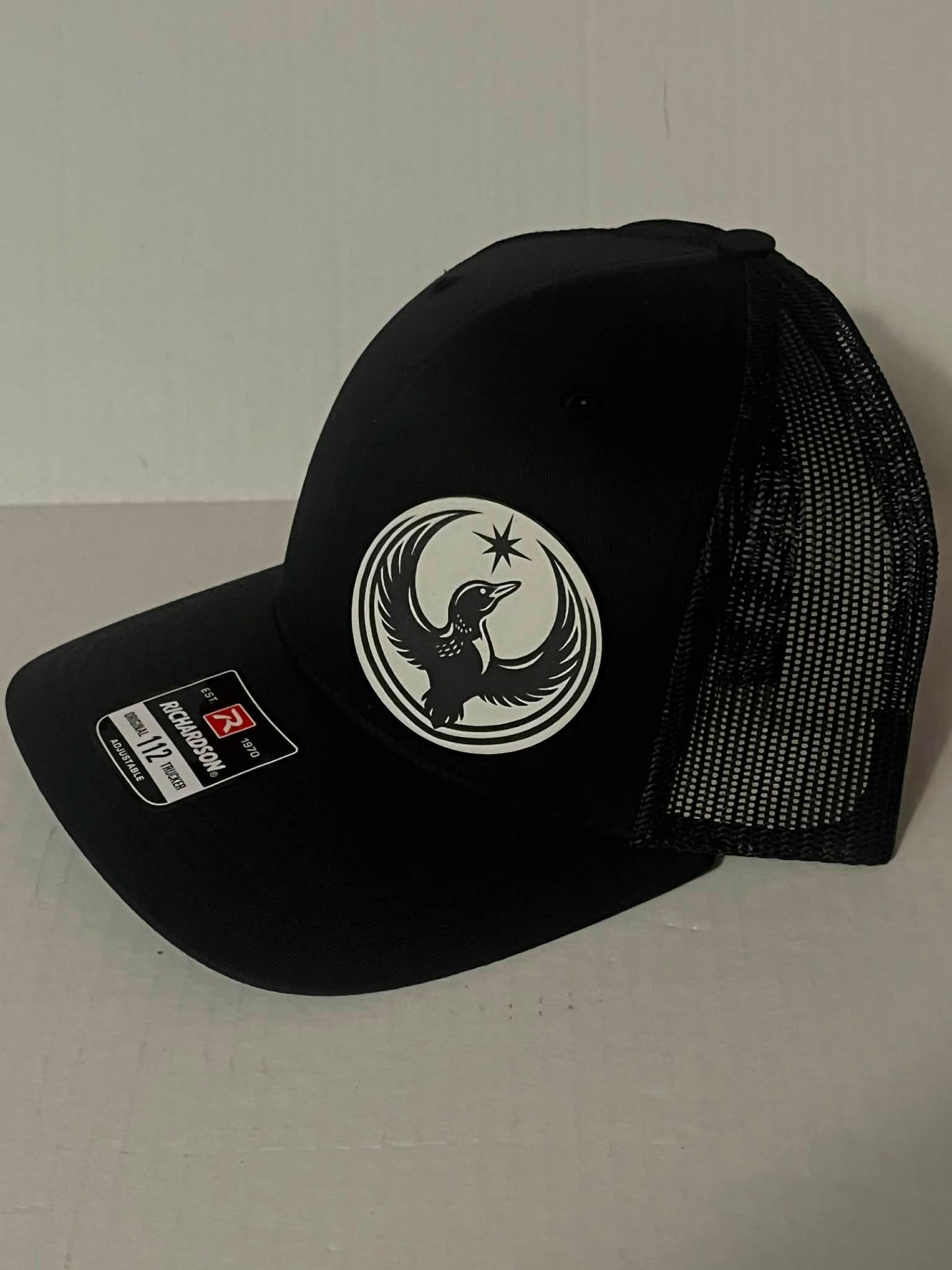 Rebel Loon Patch Hat on Richardson 112 "SIDE Patch" placement