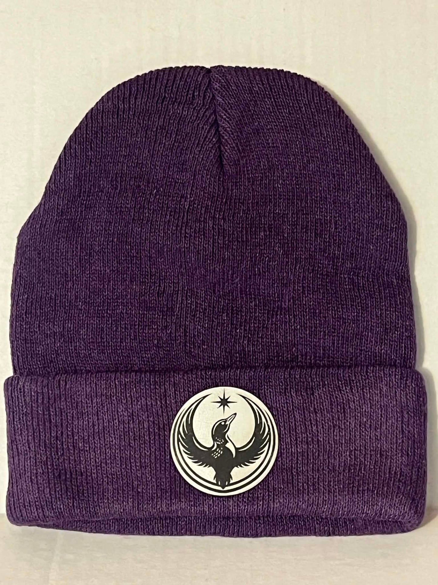 Rebel Loon Winter Hat/Beanie Purple Hat.