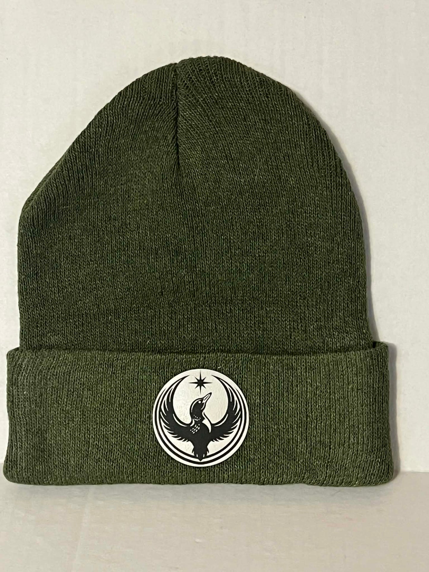 Rebel Loon Winter Hat/Beanie Olive/Green Hat