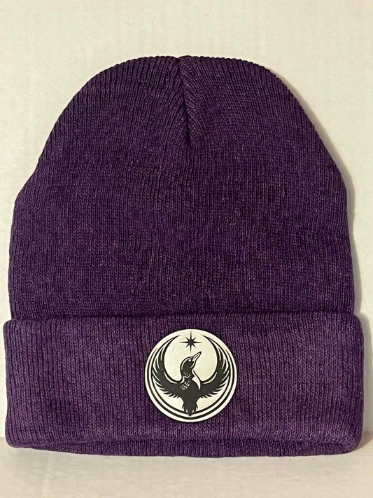 Rebel Loon Winter Hat/Beanie Purple Hat.