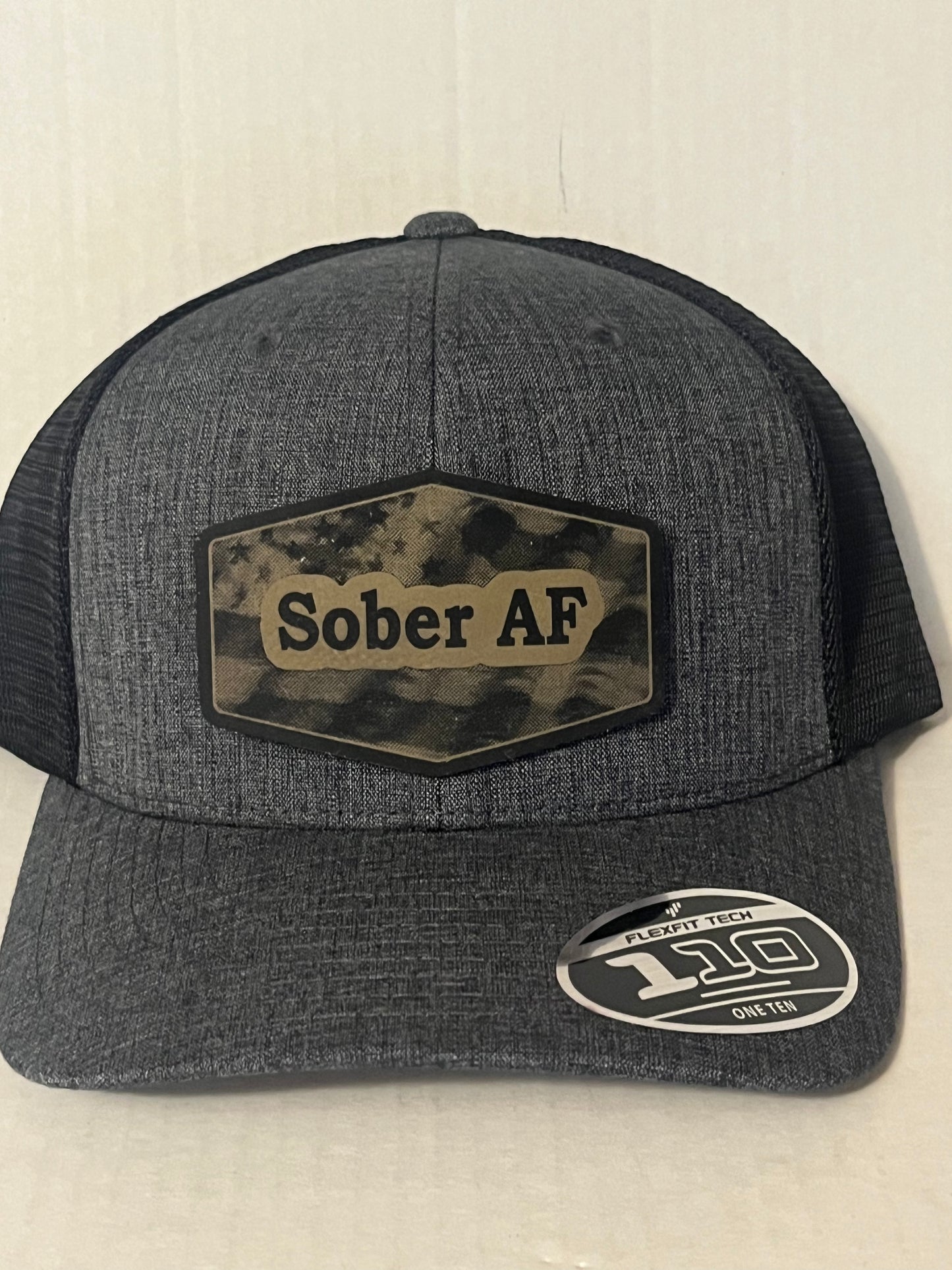 Sober AF patch hat