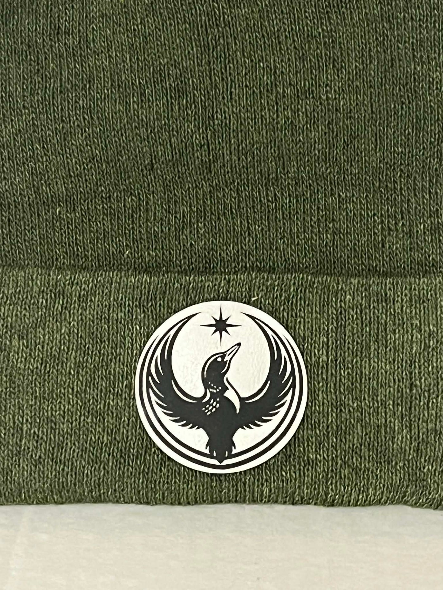 Rebel Loon Winter Hat/Beanie Olive/Green Hat